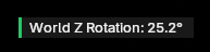 World Rotation Viewport Overlay
